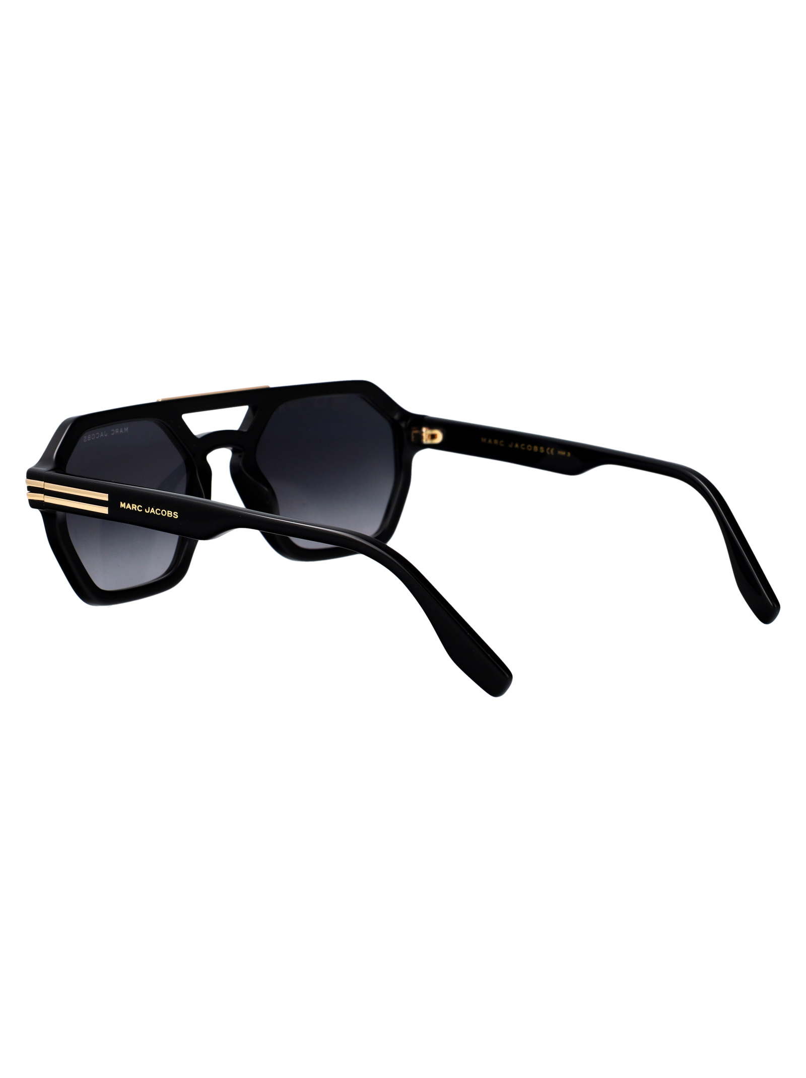 Marc Jacobs Full Frame Sunglasses In Black