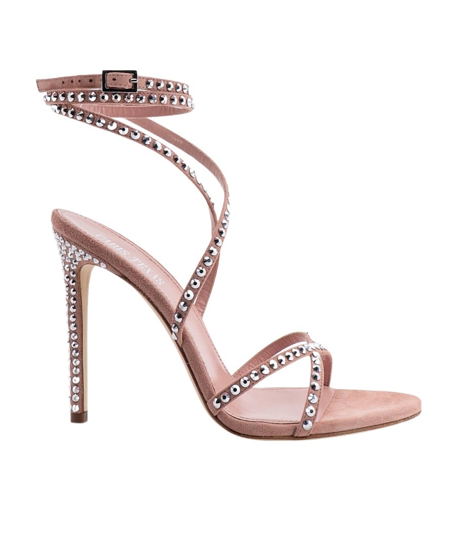 Shop Paris Texas Holly Zoe Lace-up 115mm Sandals In Multicolor