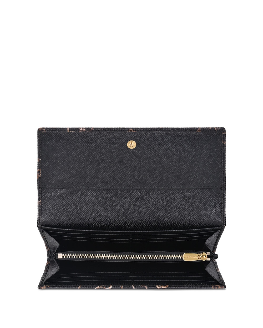 Dolce & Gabbana Printed Purse In Black