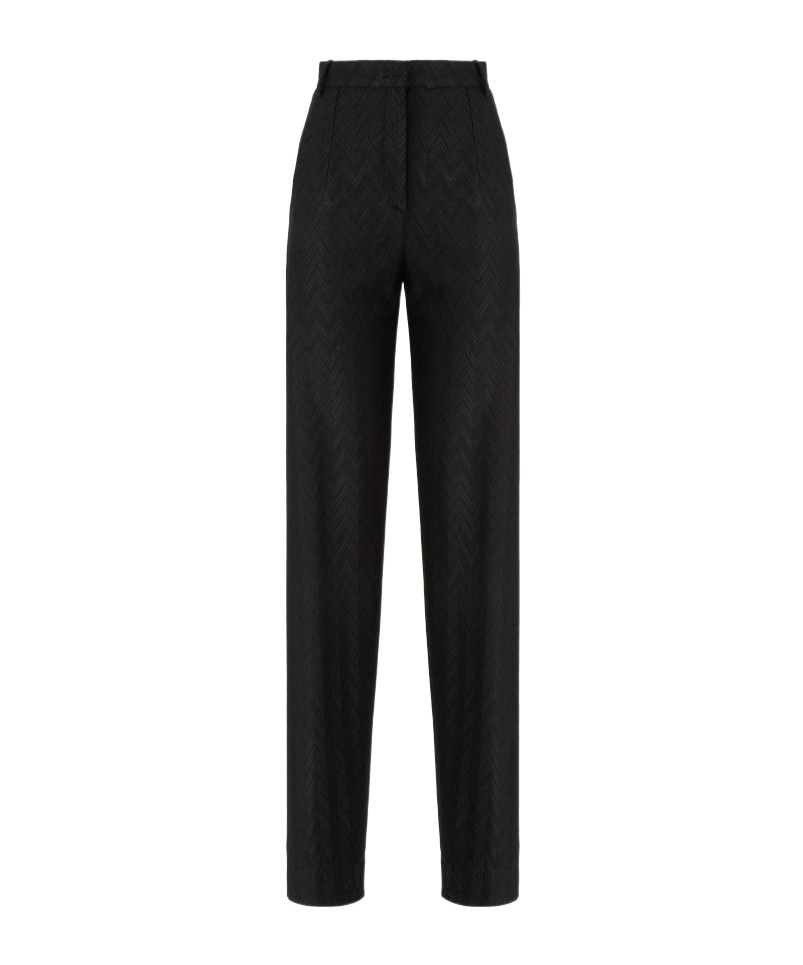 Missoni Casual Pants With Belt Loops In Black
