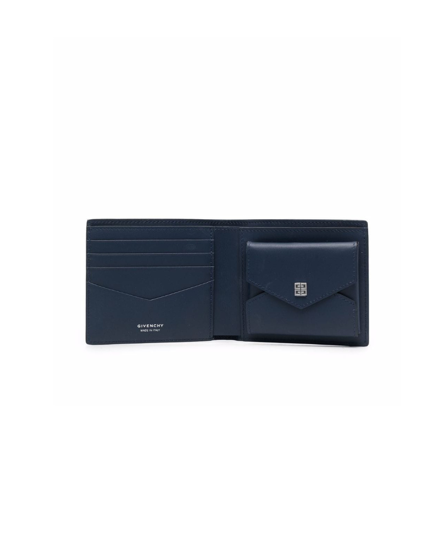 Givenchy Logo Bi-fold Wallet In White