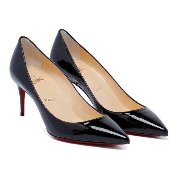 Christian Louboutin Kate Pointed Toe Pumps In Black