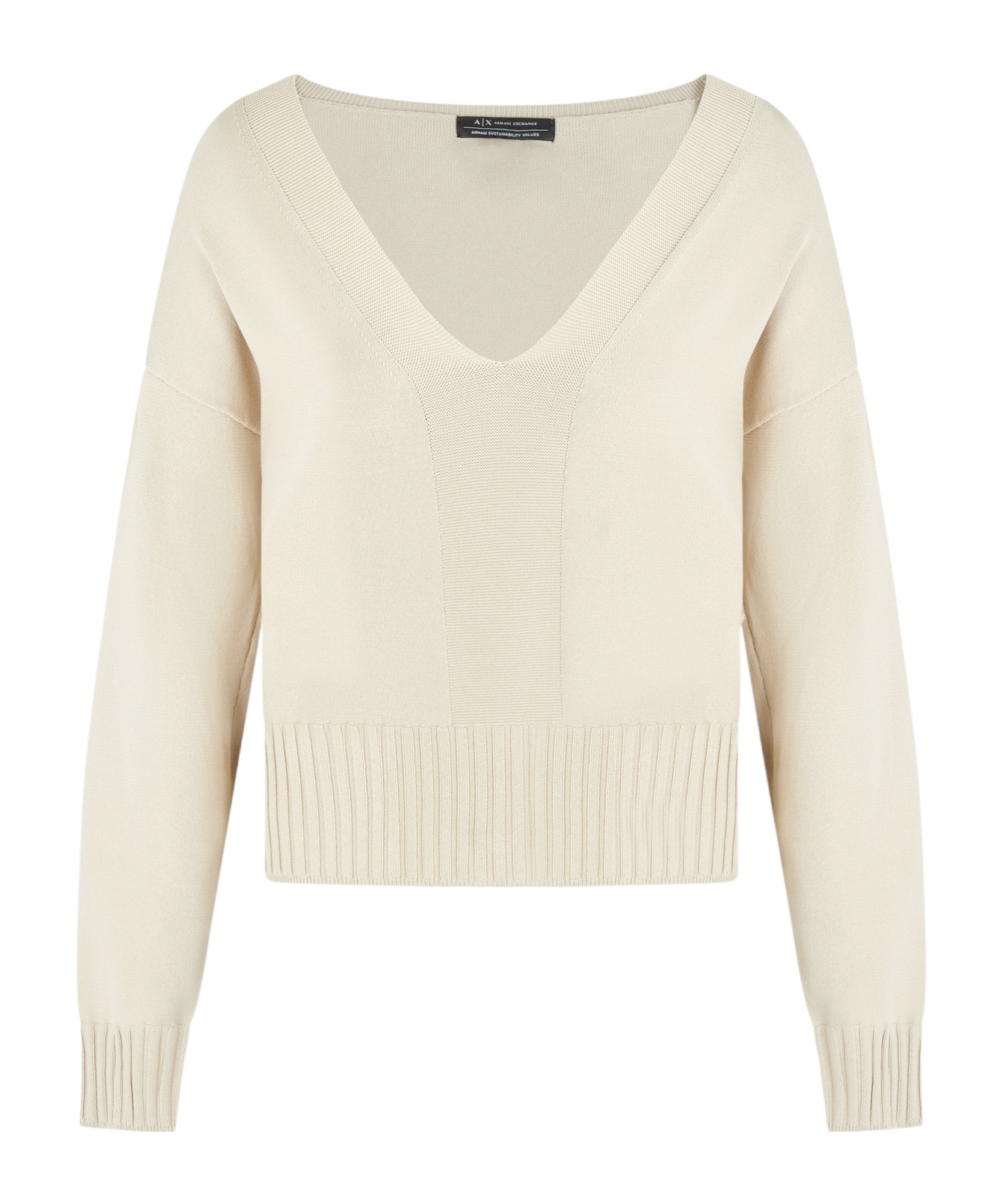Shop Armani Exchange V-neck Sweater