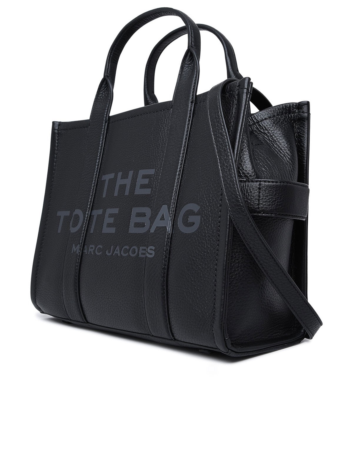 Marc Jacobs Small Leather Handbag In Black