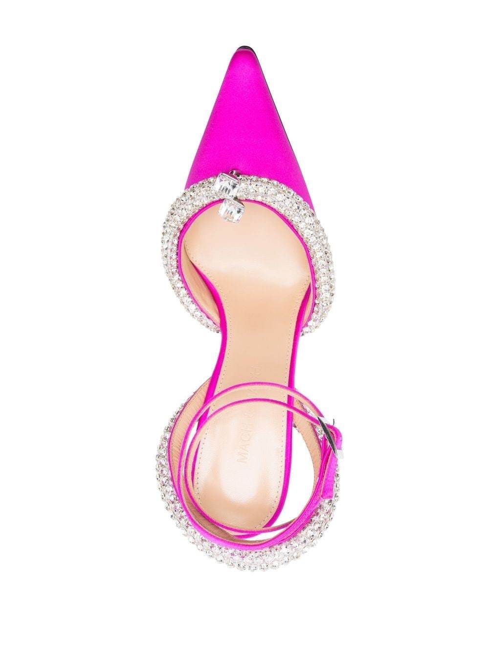 Mach&mach Decorated High Heels In Pink