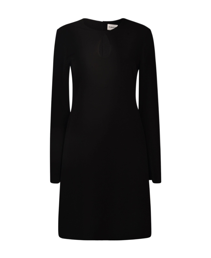 P.a.r.o.s.h Long Sleeved Dress In Black