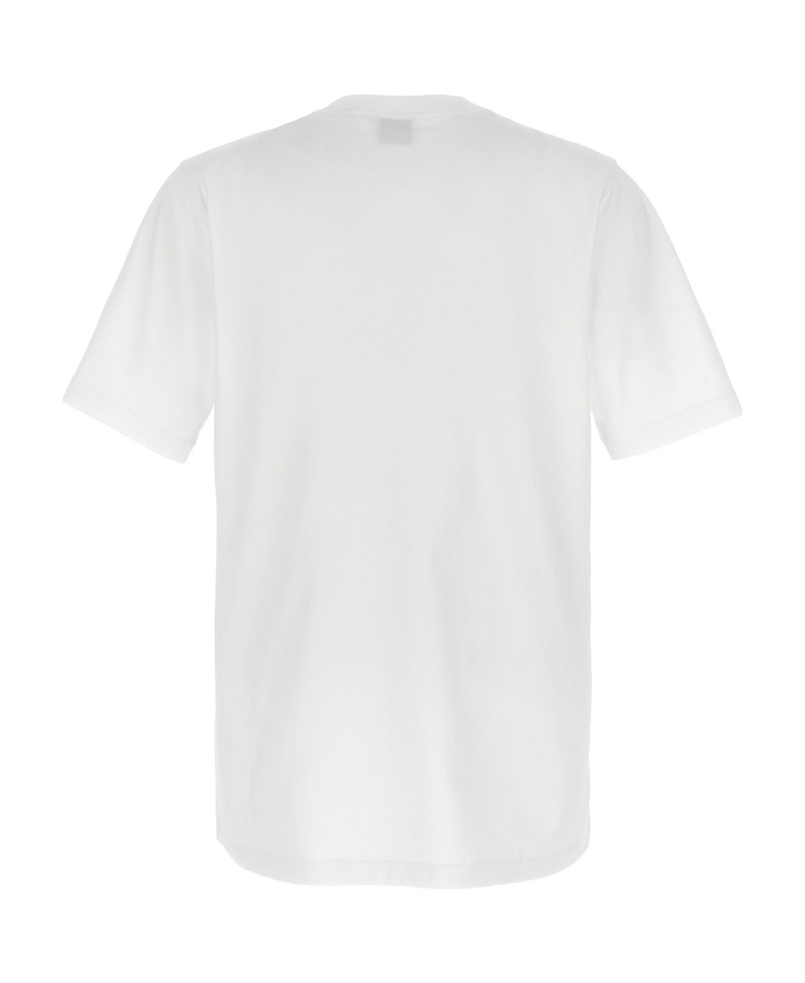 Burberry Ekd Embroidered Logo T-shirt In White
