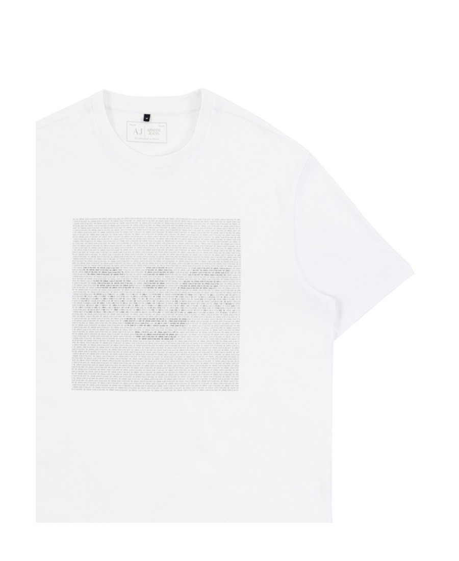 ARMANI JEANS ROUND-NECKED LOGO T-SHIRT