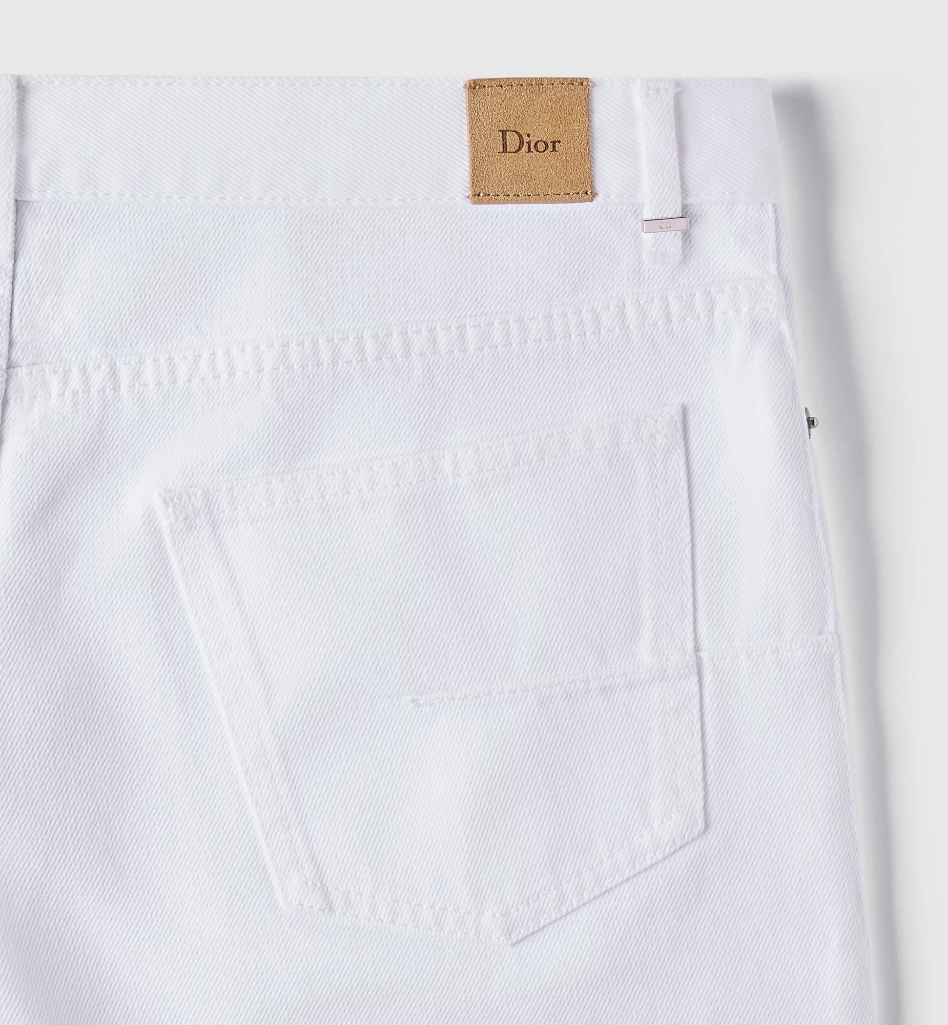 Dior Bootcut Jeans In White