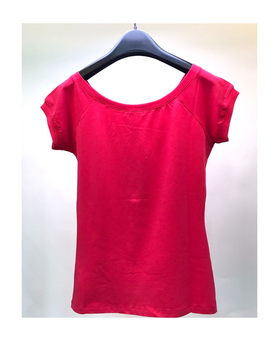 Iceberg T-shirt With Round Neck And Short Sleeves In Red