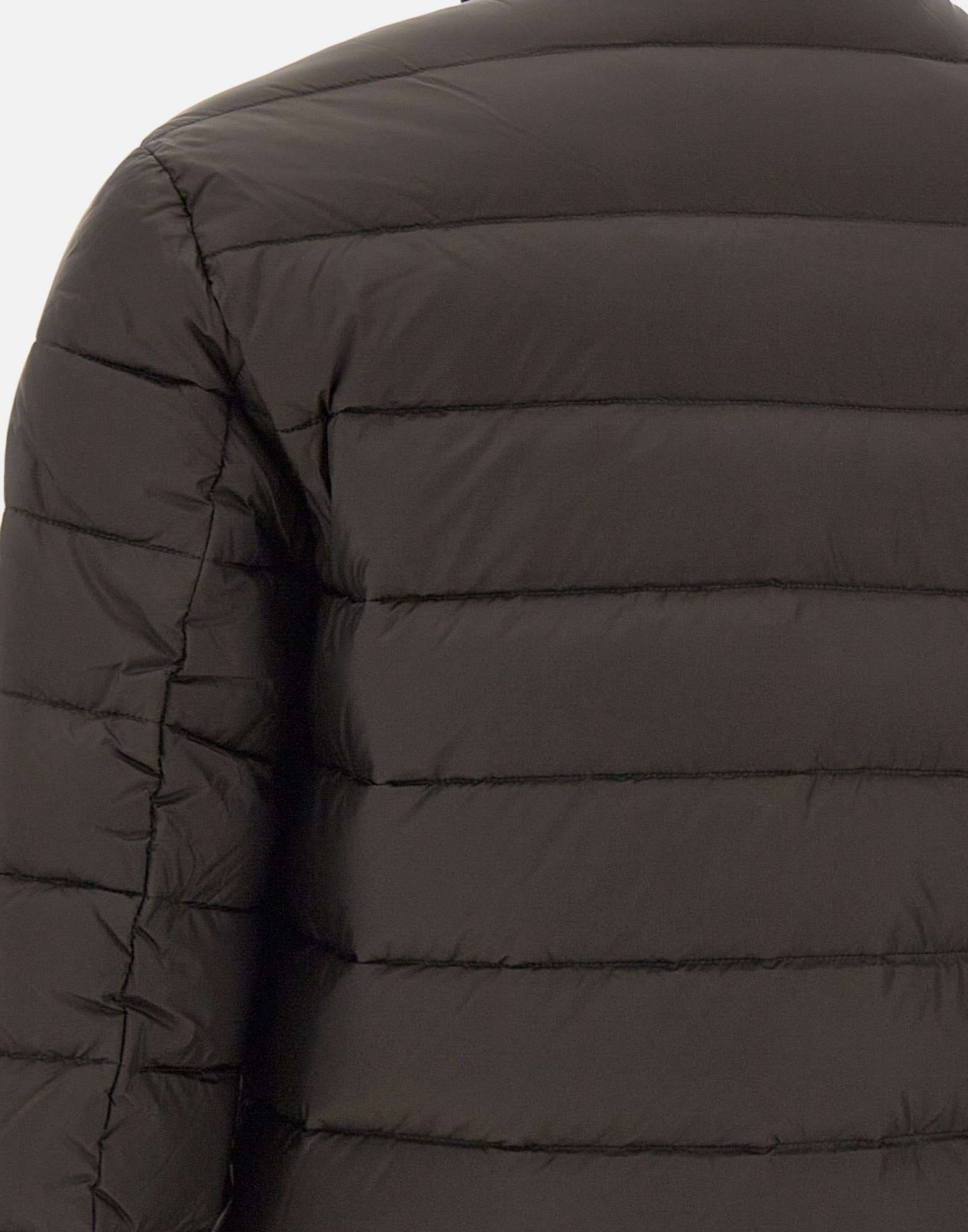Belstaff Brown Circuit Down Jacket In Black