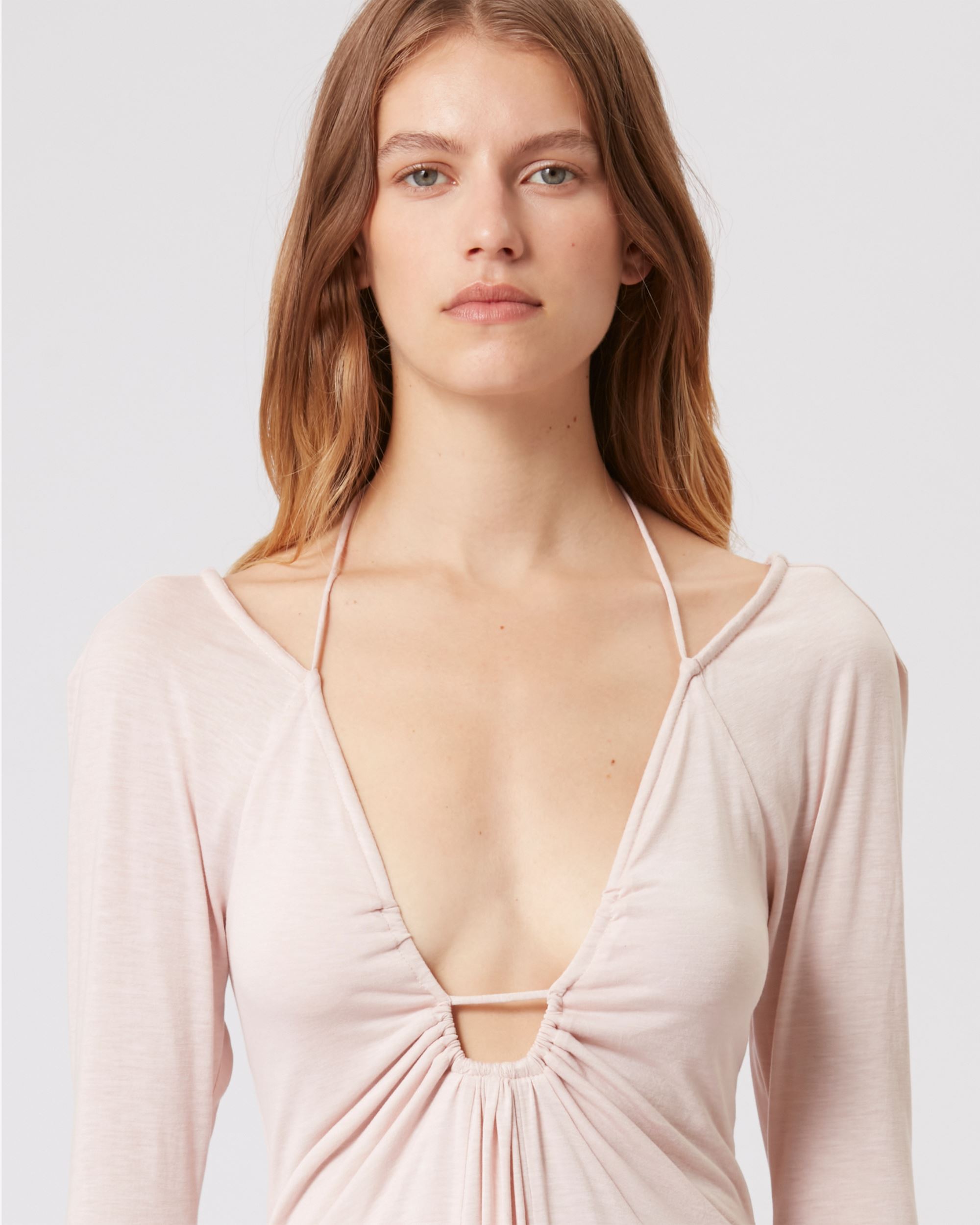 Isabel Marant Fabuela Handkerchief-hem Dress In Pink