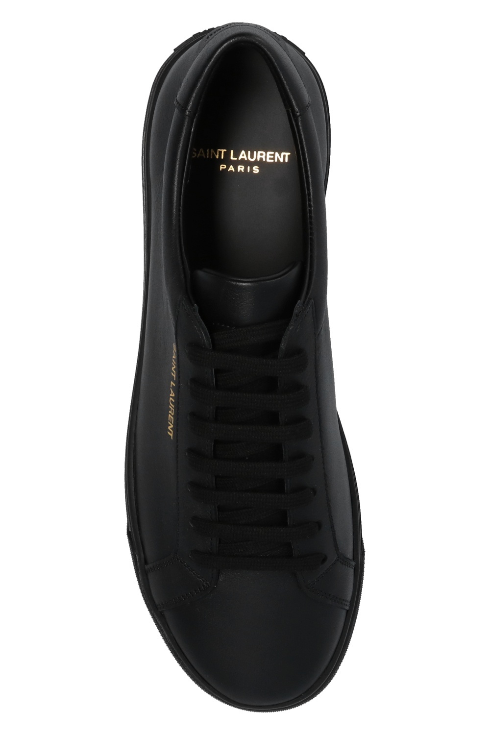 Saint Laurent Andy Low-top Sneakers In Black