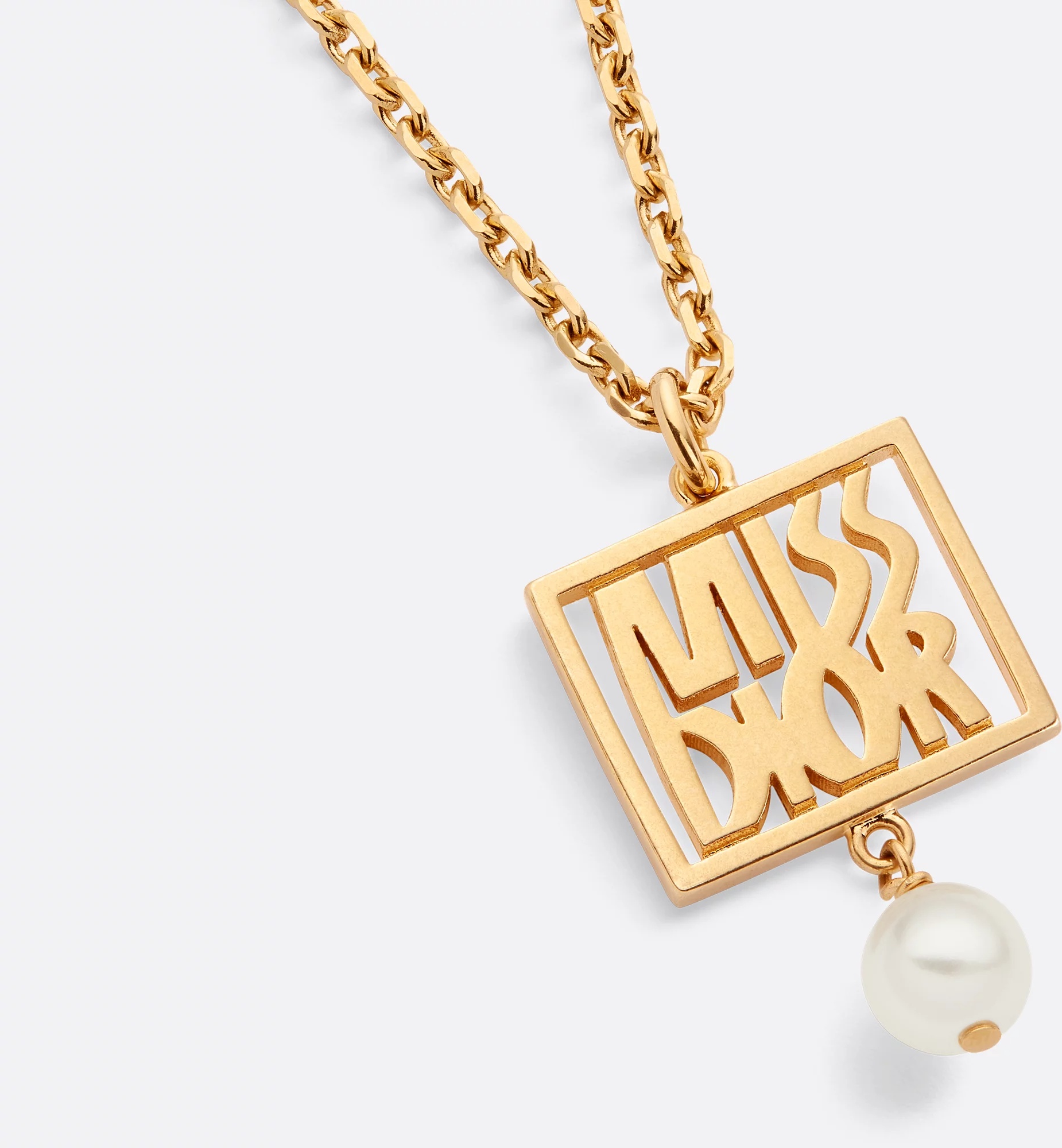Dior Miss  Necklace In Yellow