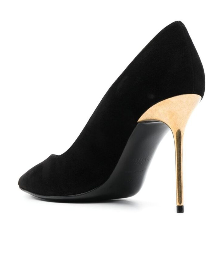 Balmain Pointed-toe Stiletto-heel Pumps In Black