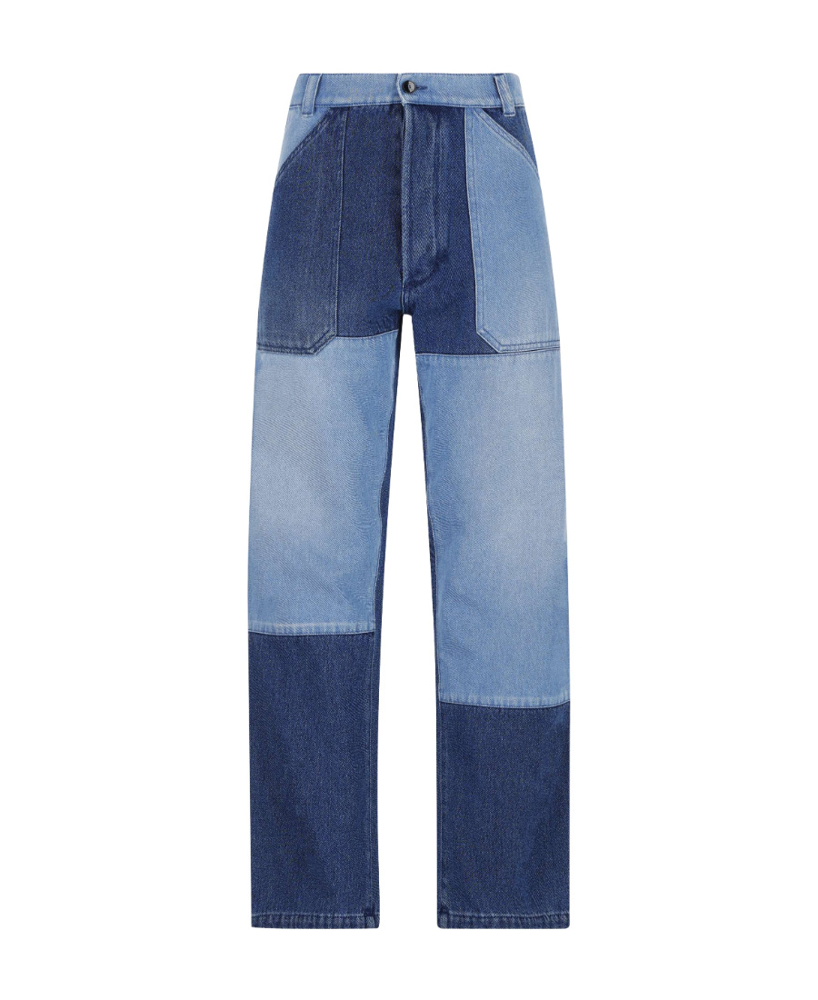 Etro Men's Jeans Worker In Blue
