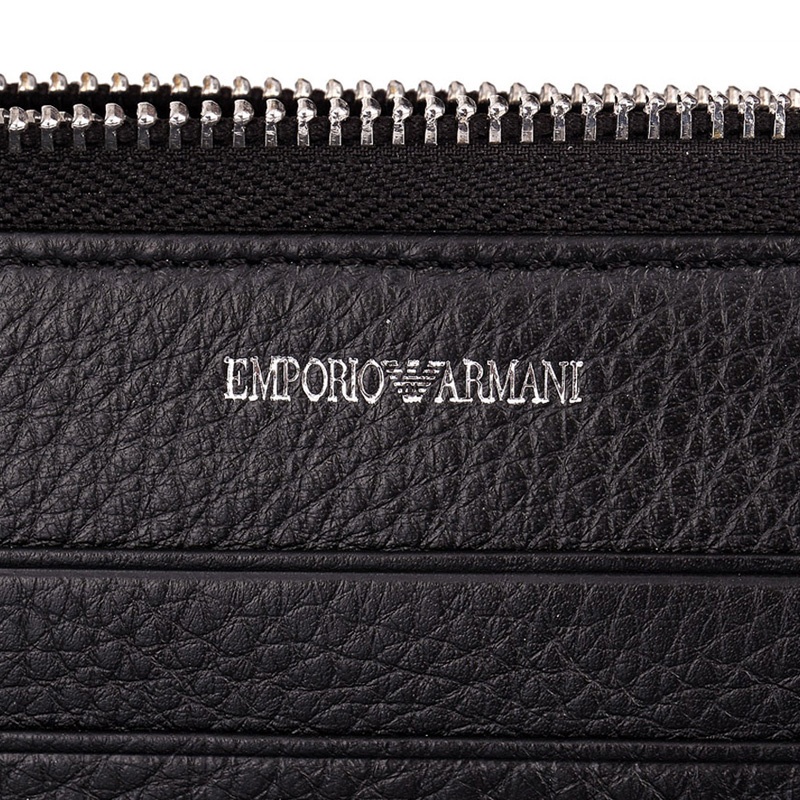 EMPORIO ARMANI LOGO DETAILS CLUTCH