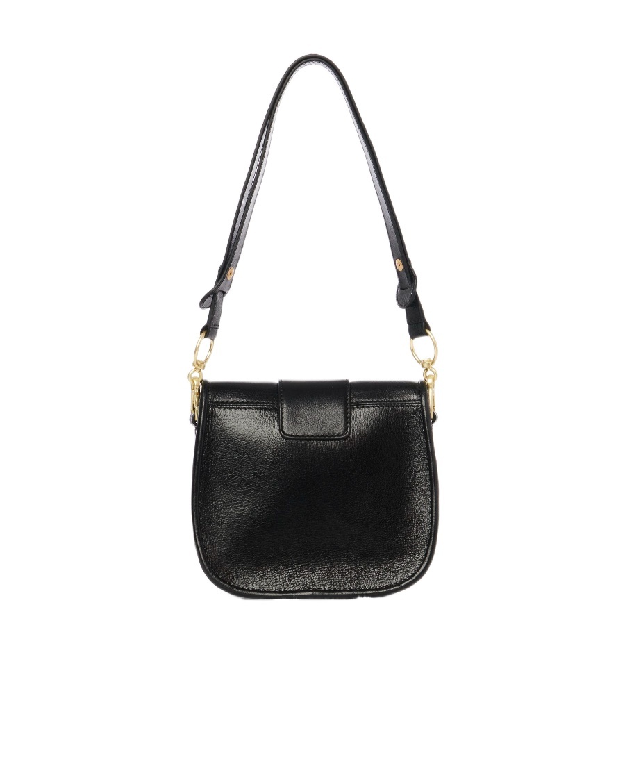 See By Chloé Saddie Leather Crossbody Bag In Black