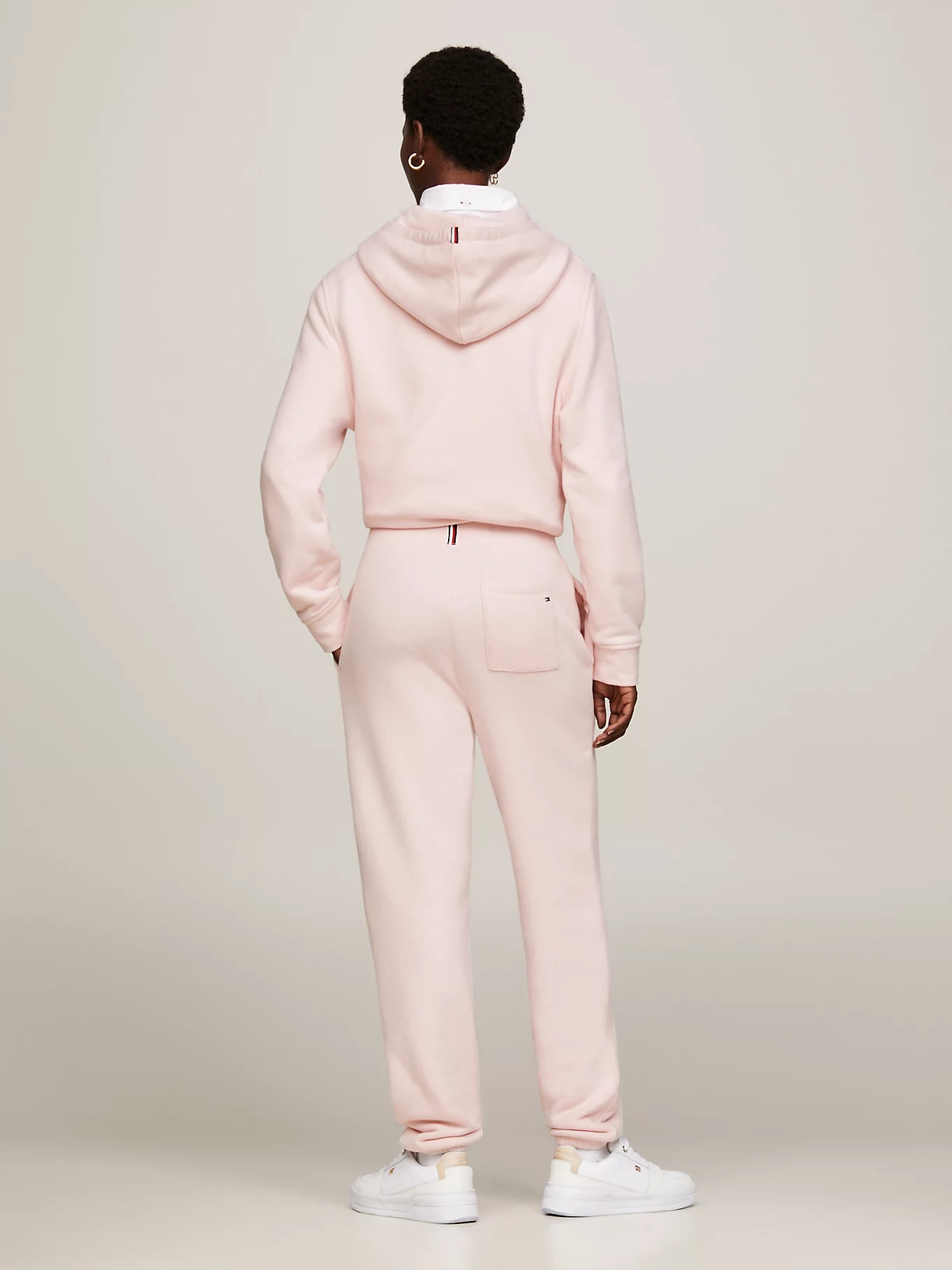 Tommy Hilfiger Rope Waist Sweatpants In Pink