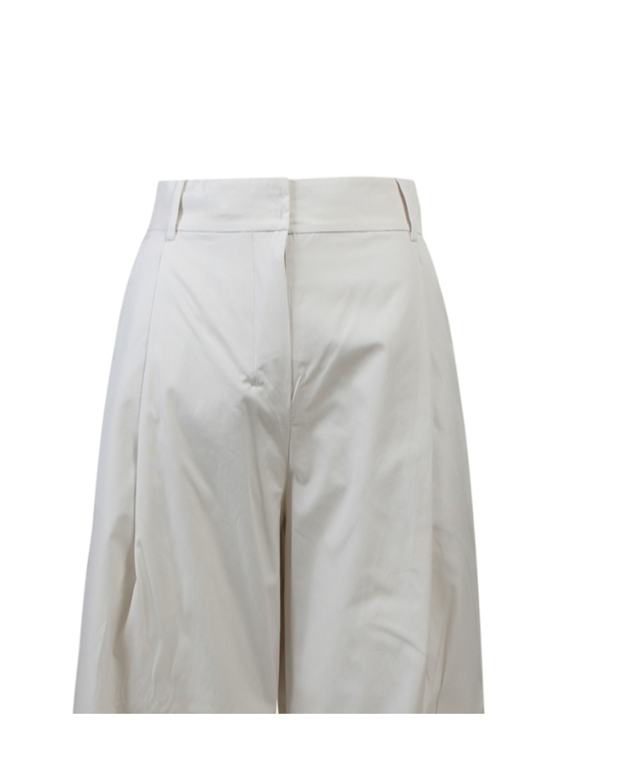 Max Mara Wide-leg Casual Pants In Gray