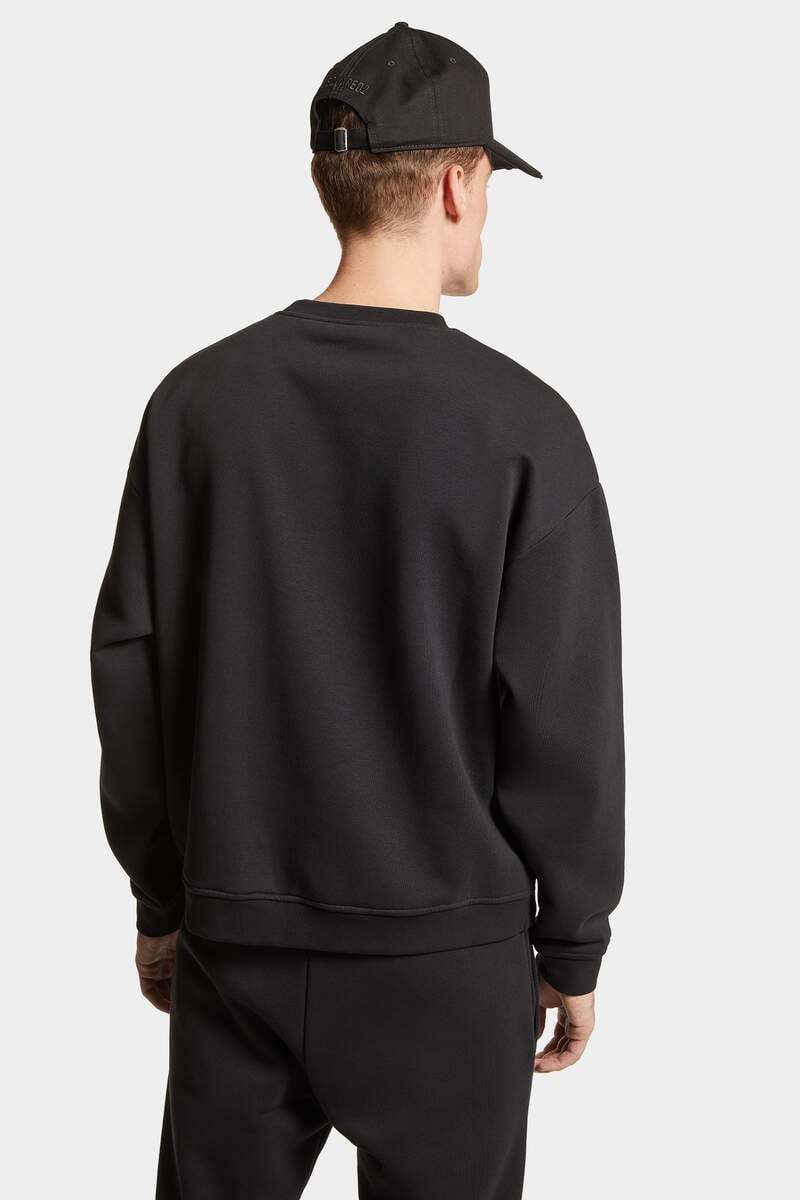 Dsquared2 Dsquared Men Relax Fit Sweatshirt In Black