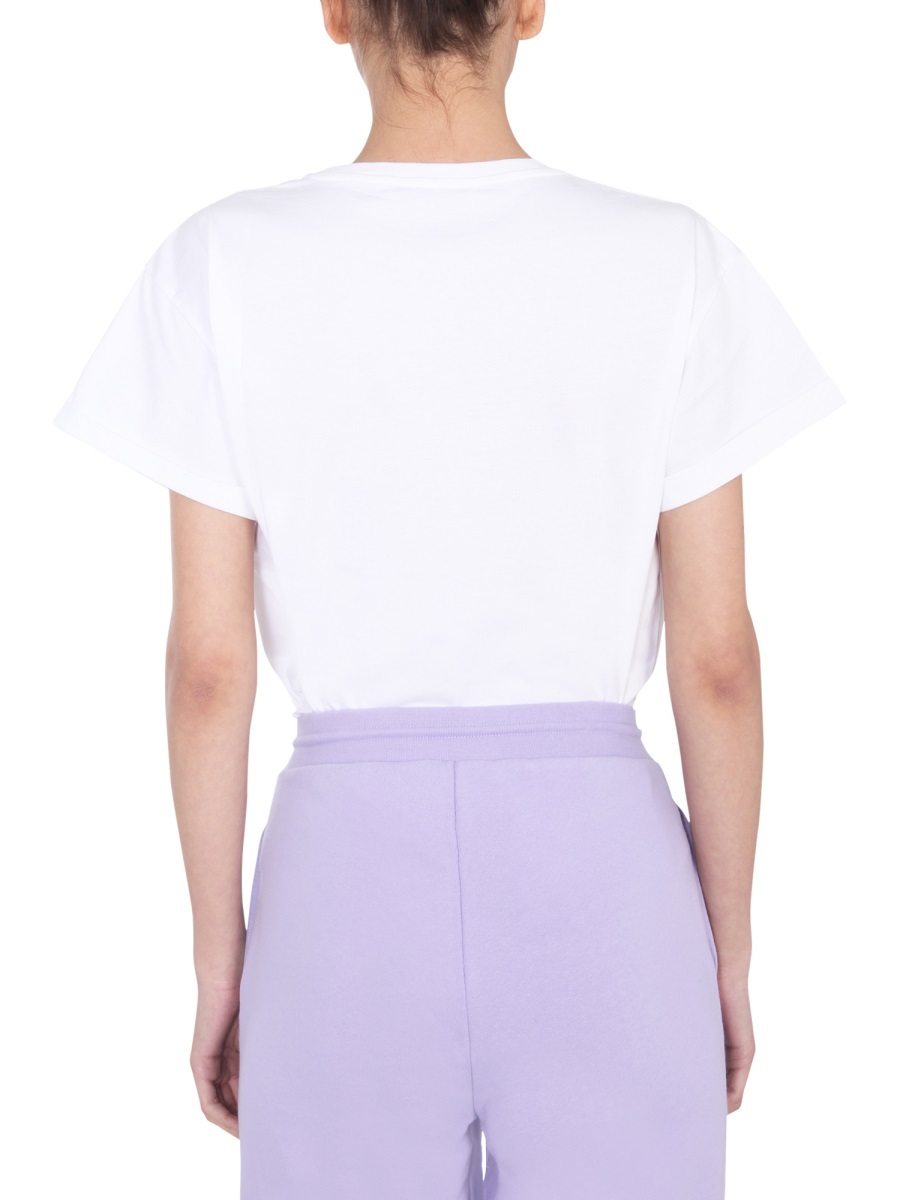Etre Cecile Être Cécile Logo Print Drawstring Hoodie In White