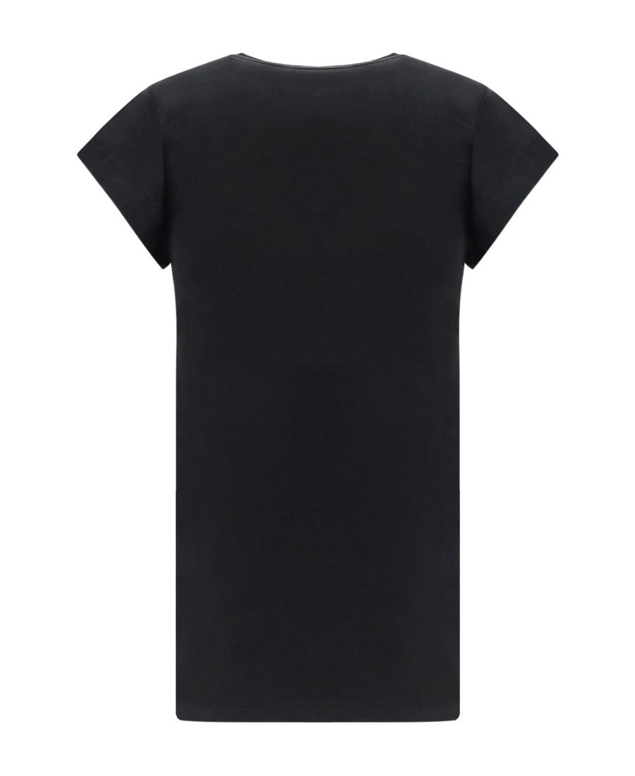 Isabel Marant Étoile Linen Short-sleeve Top In Black