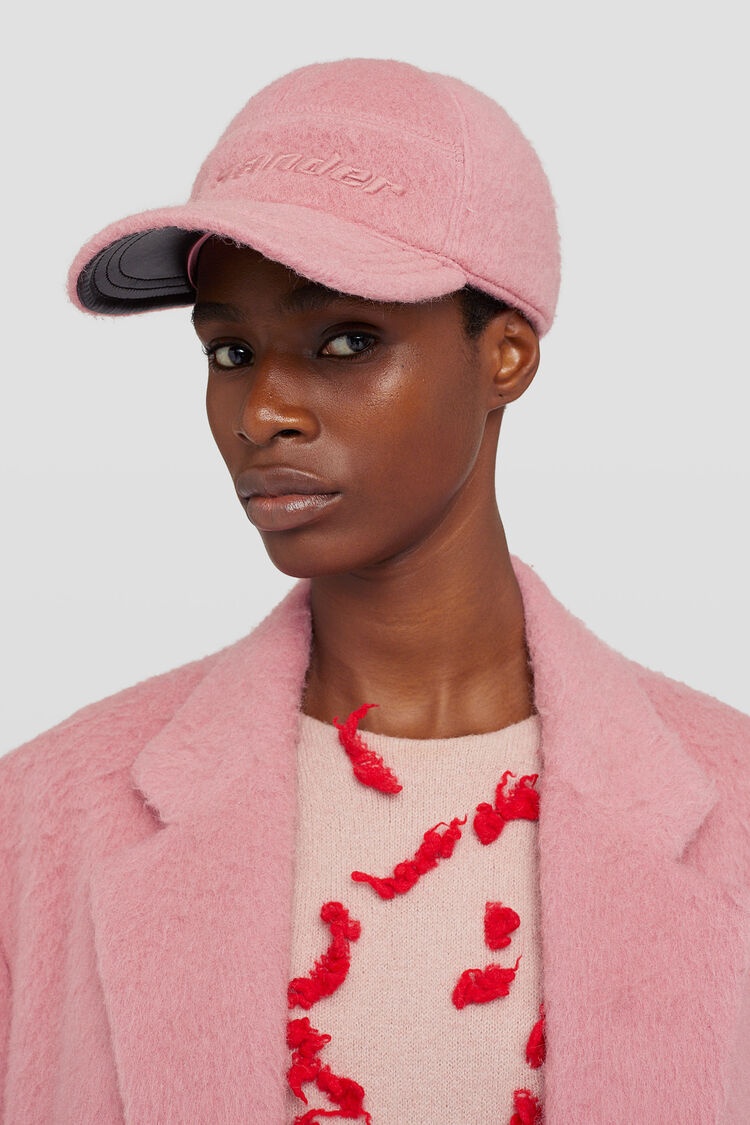 Jil Sander Women Baseball Cap In Pink