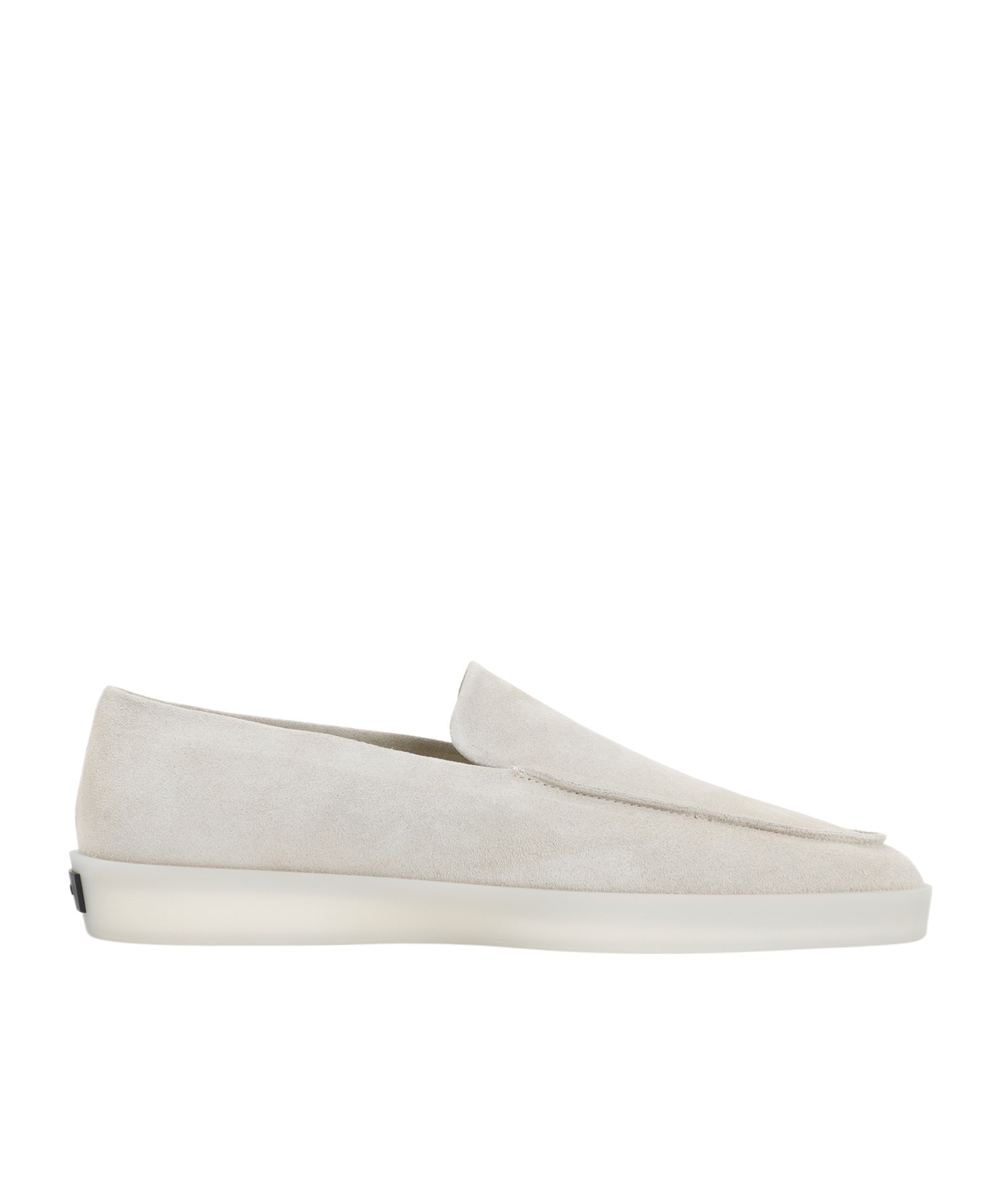 Fear Of God Off White Slip On Loafers In Gray
