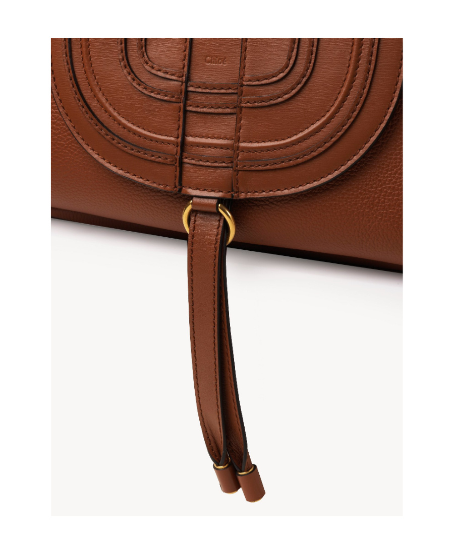 Chloé Marcie Shoulder Bag In Brown