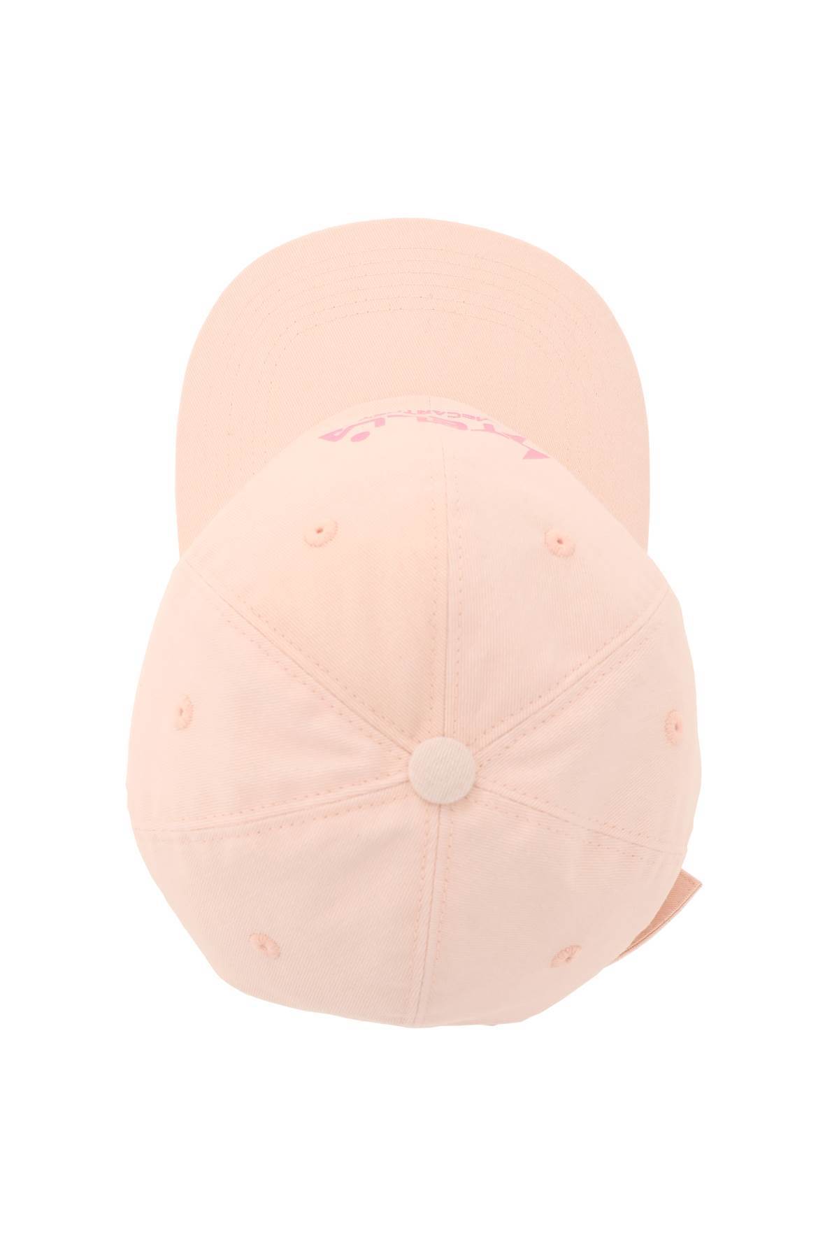 Stella Mccartney Logo-print Flat-peak Cap In White
