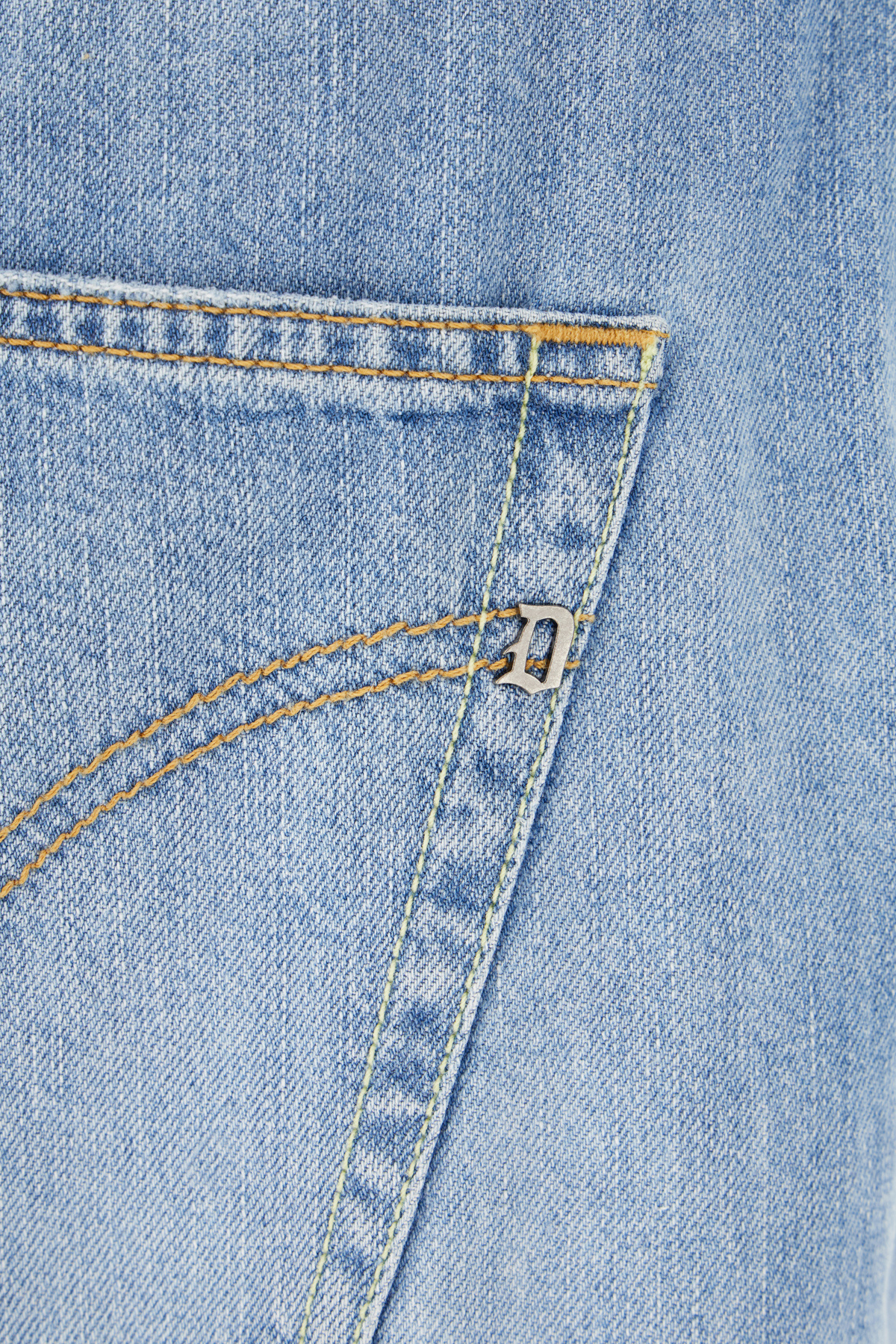 Dondup Denim Bermuda Shorts In Blue