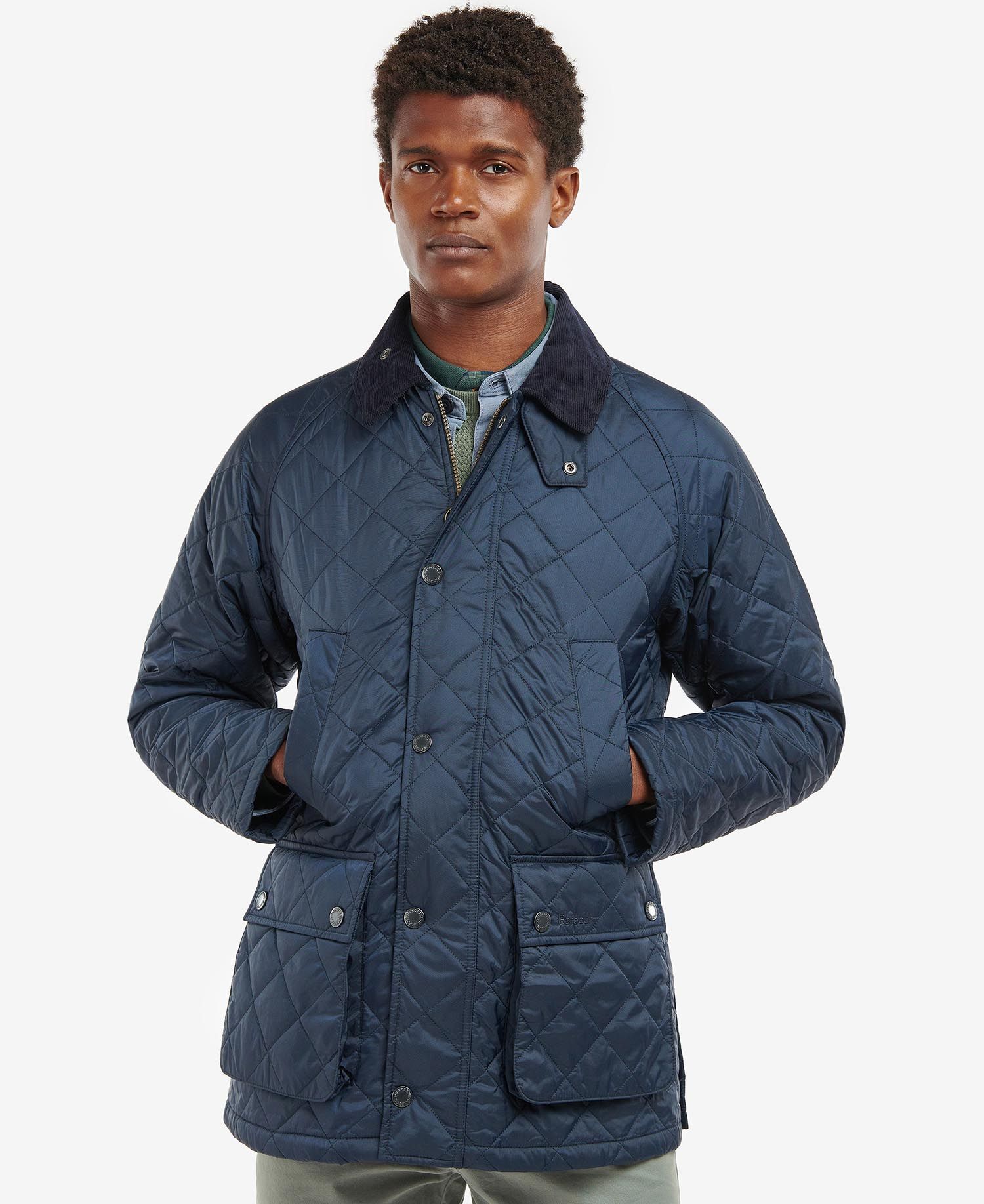 BARBOUR QUILTED CASUAL JACKET