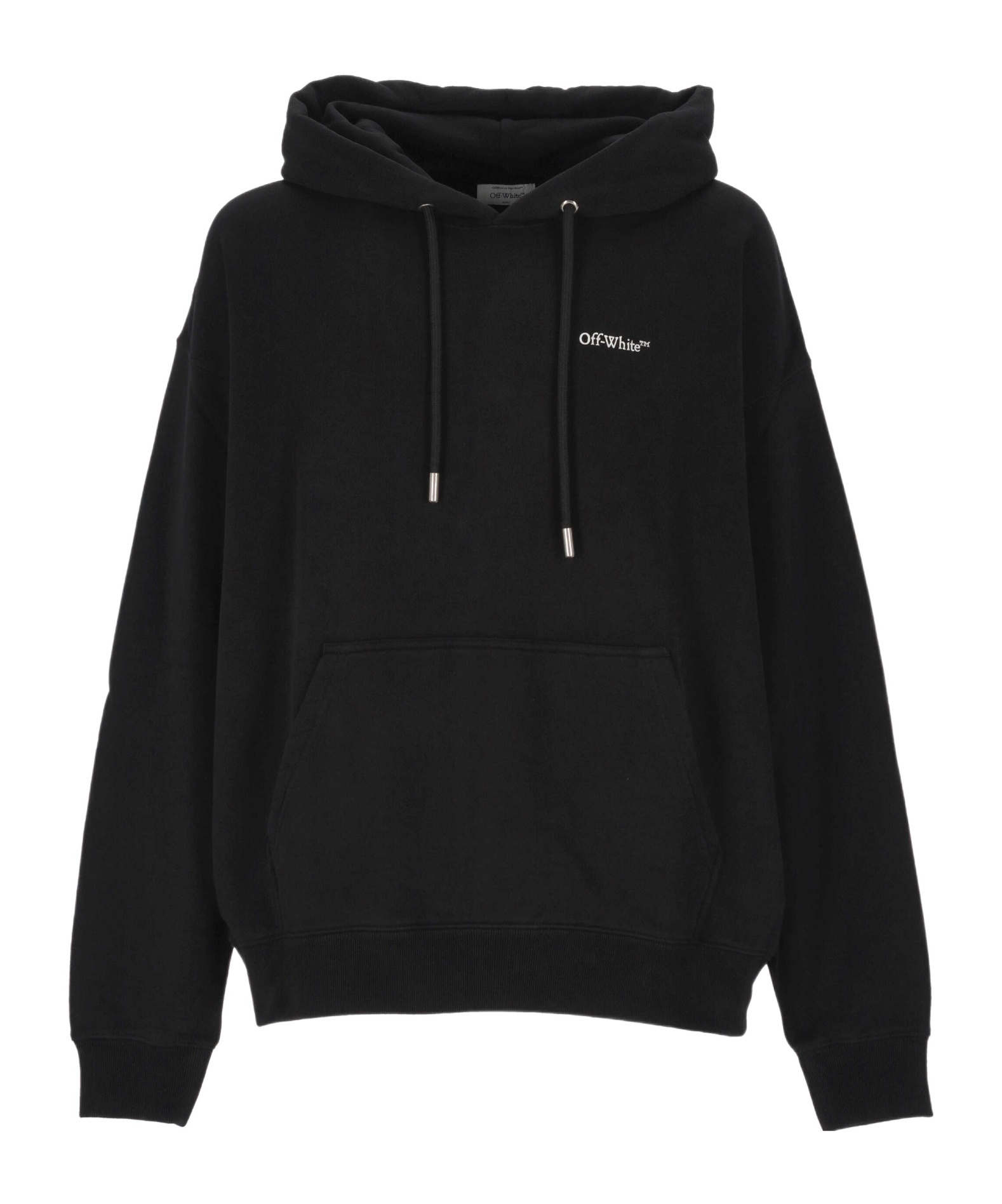Off-white Long-sleeved Sweatshirt In Black