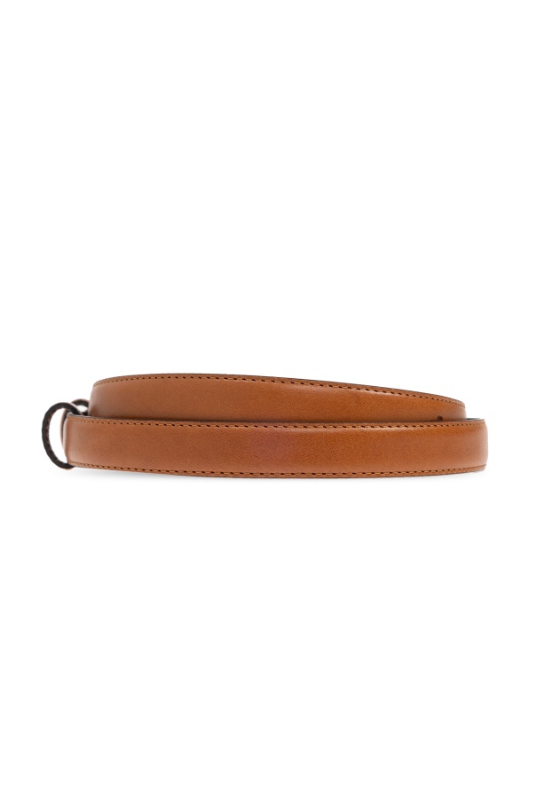 By Malene Birger Logo-buckle Leather Belt