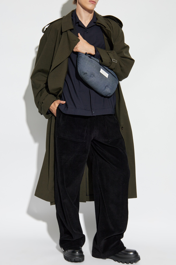 Jil Sander Straight Corduroy Casual Pants In Black