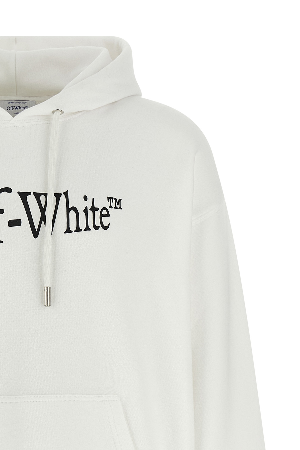 Off-white Run Arrow Skate Sweatshirt In White