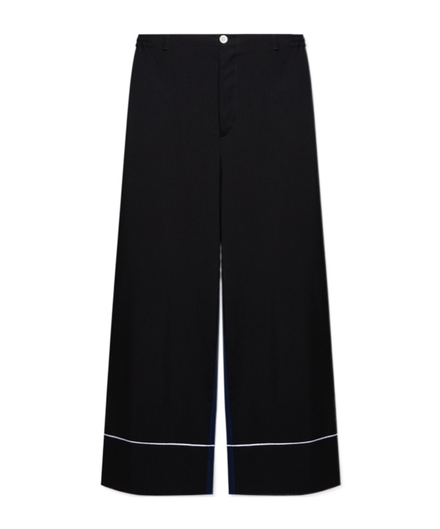 Marni Belt-loop Casual Pants In Black