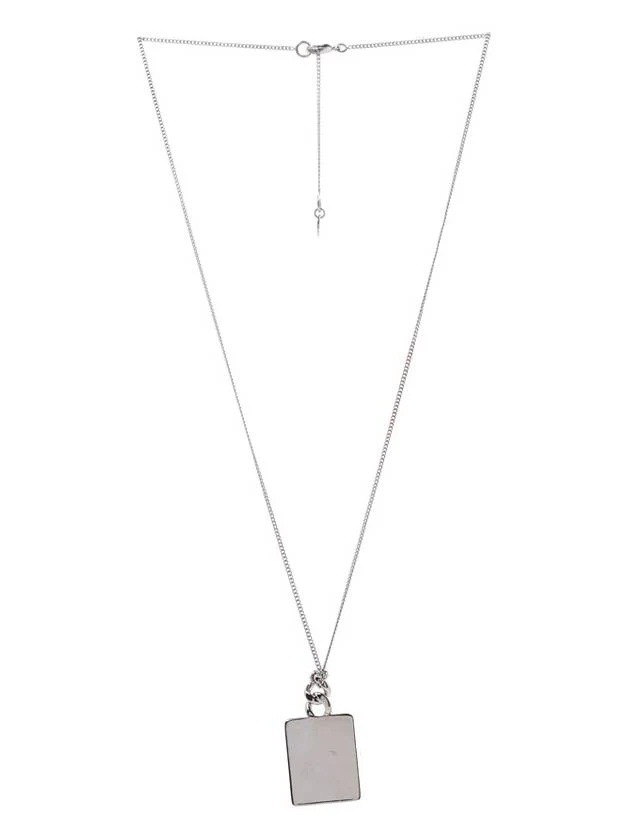 Apc Pendant Necklace In Gray