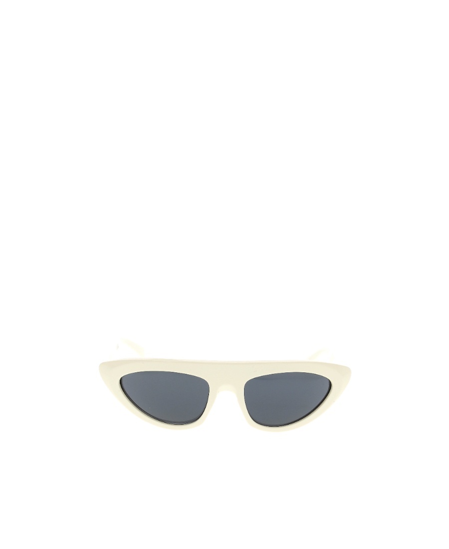 Celine Cat Eye-frame Tinted Sunglasses In White
