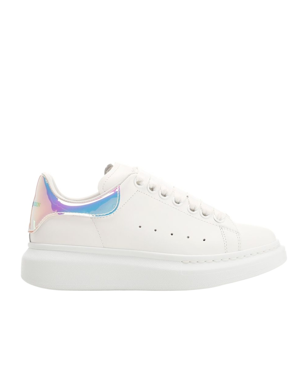 Alexander Mcqueen Large Profile Sneakers In White