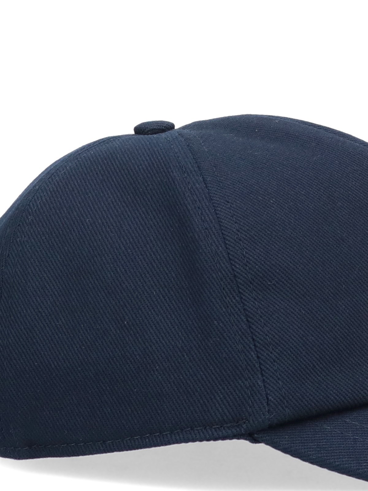 Miu Miu Drill Baseball Cap In Blue