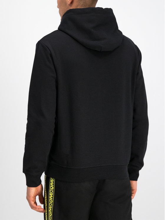 Mcq By Alexander Mcqueen Printed Logo Sweater In Black