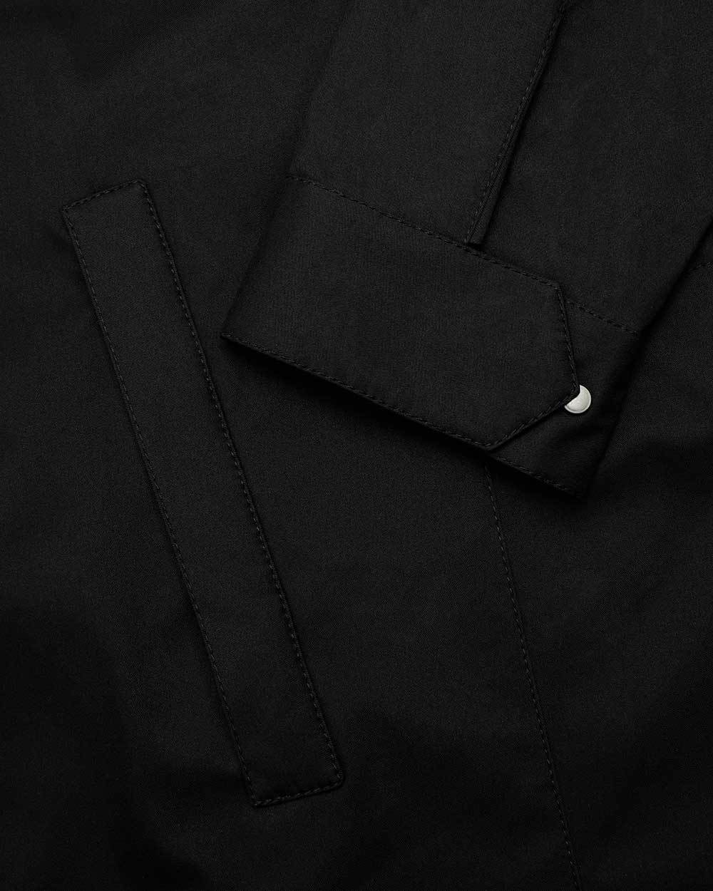 ARMANI COLLEZIONI REMOVABLE HAT LOGO COAT