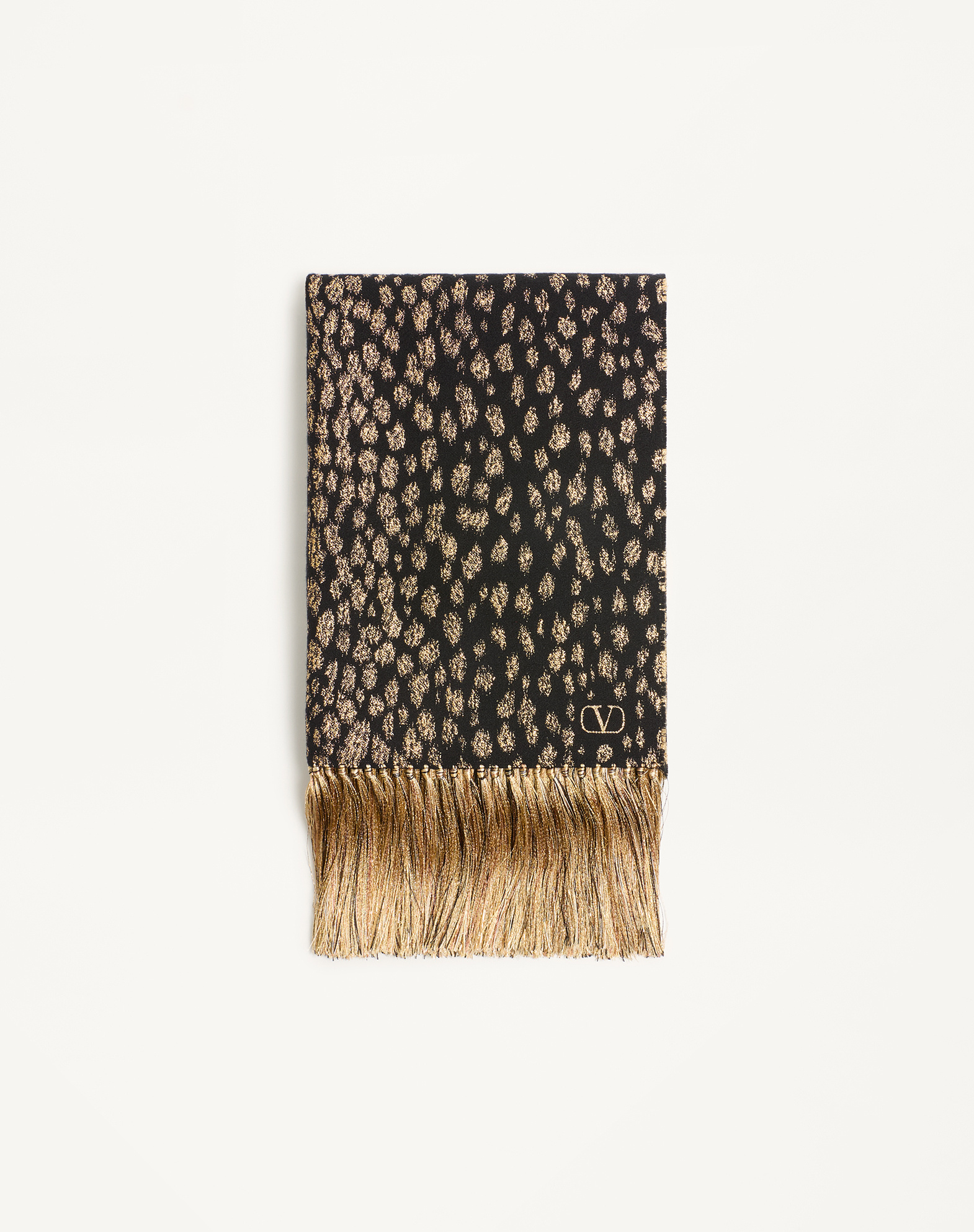 Valentino Fringed Scarf In Multi
