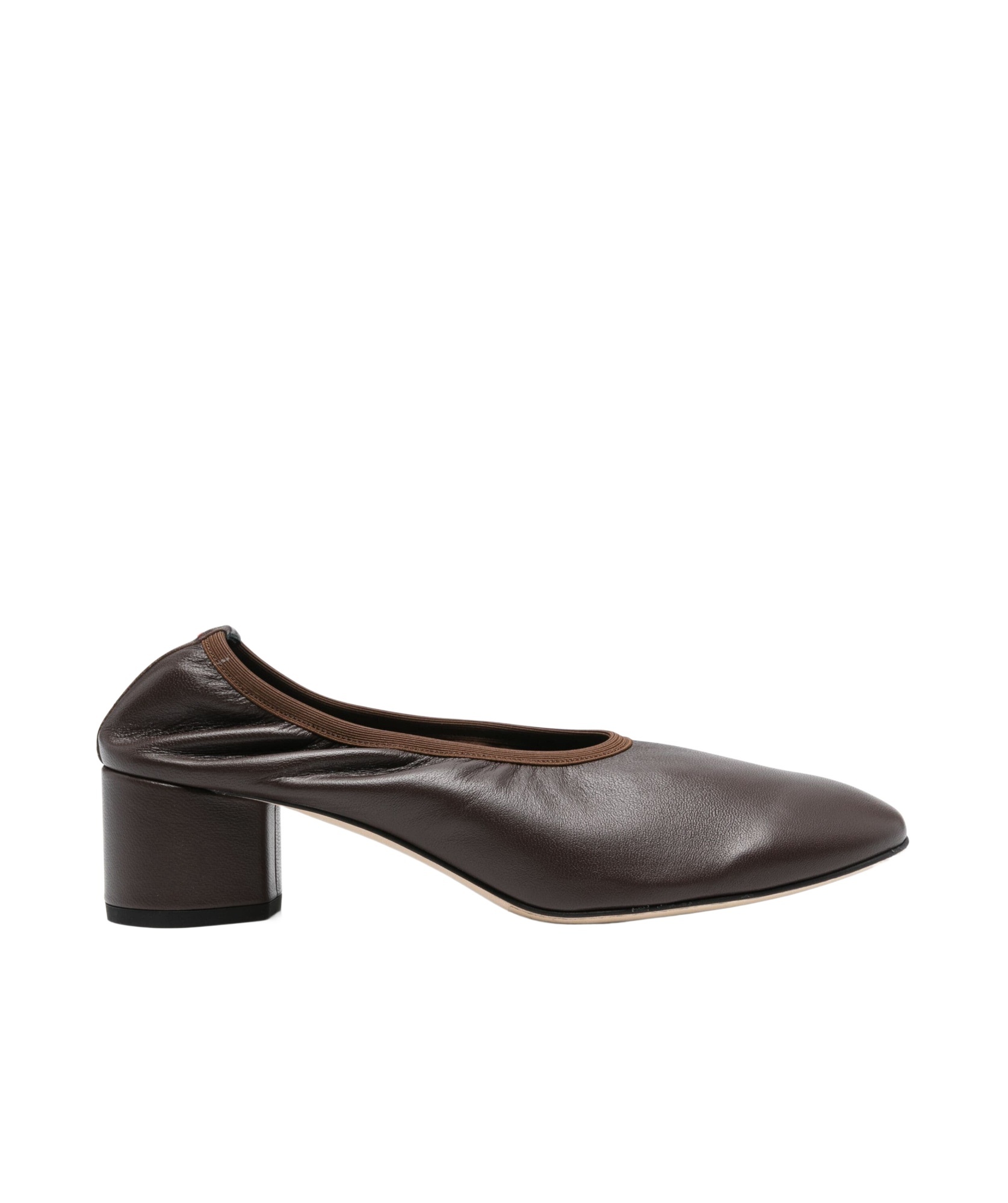 Aeyde 45mm Leather Pumps In Black