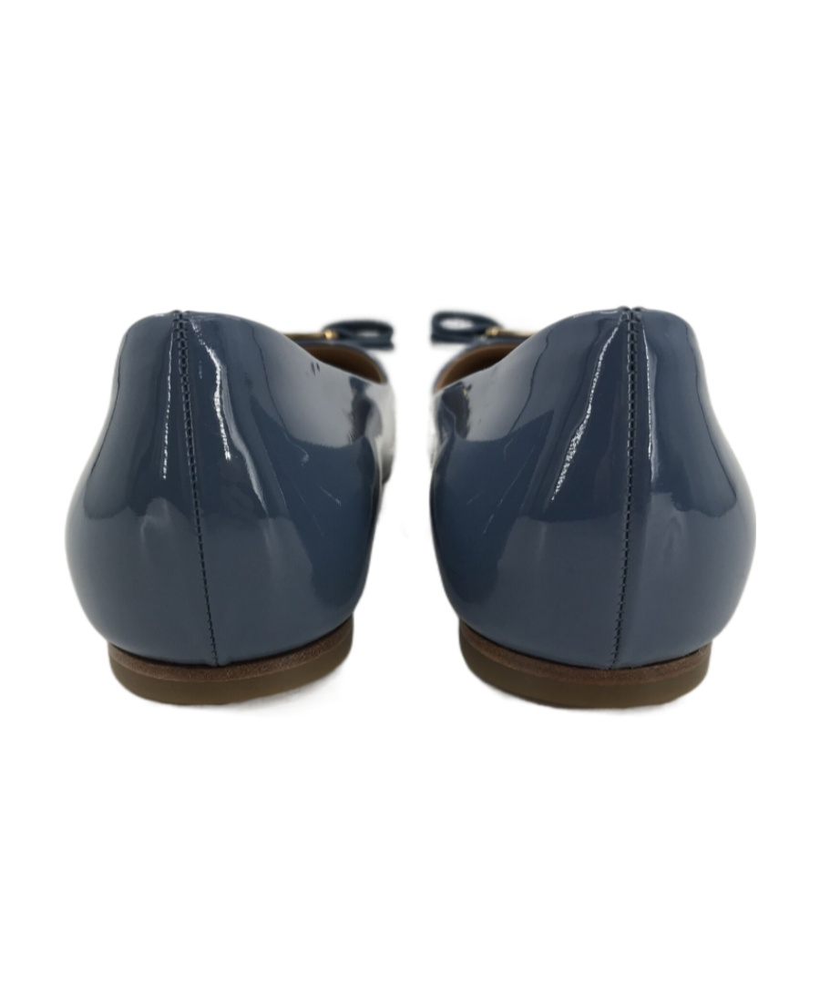 Ferragamo Logo Details Ballet Shoes In Multicolor