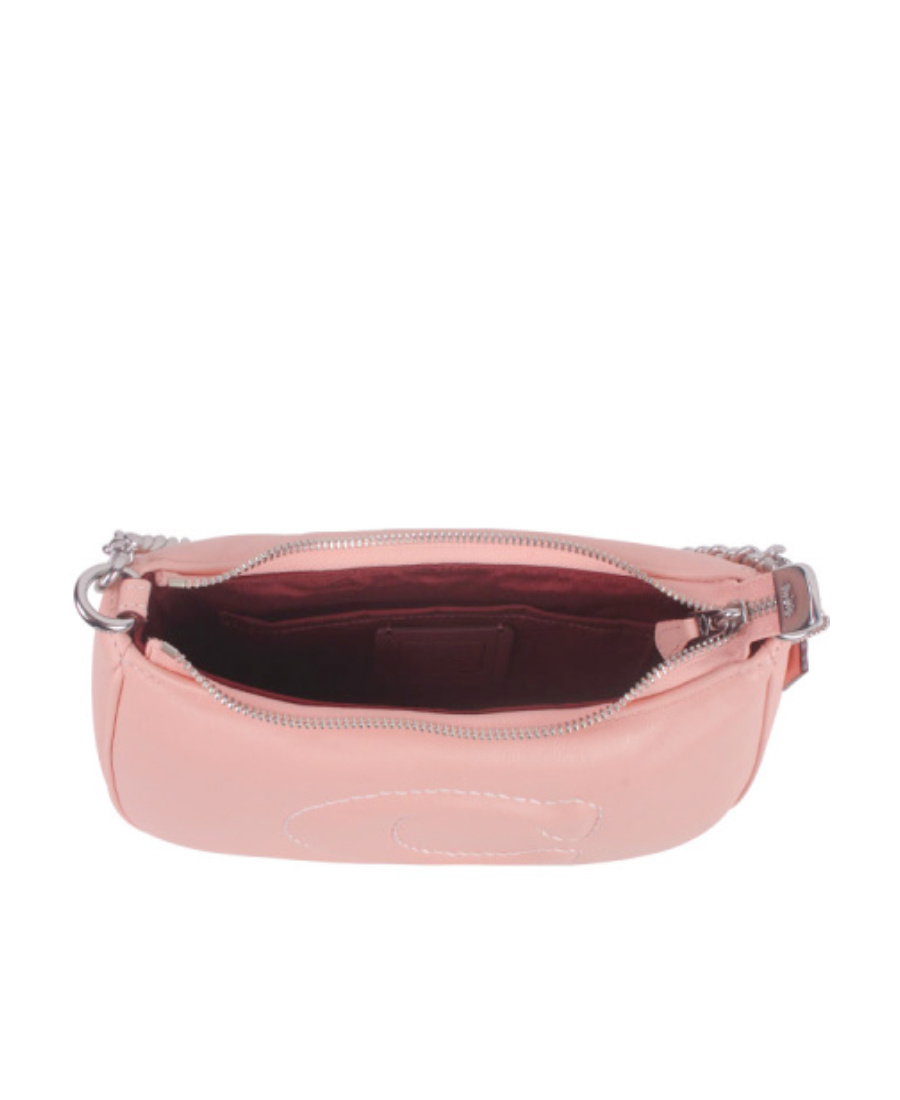 Coach Teri Logo Shoulder Bag In Pink