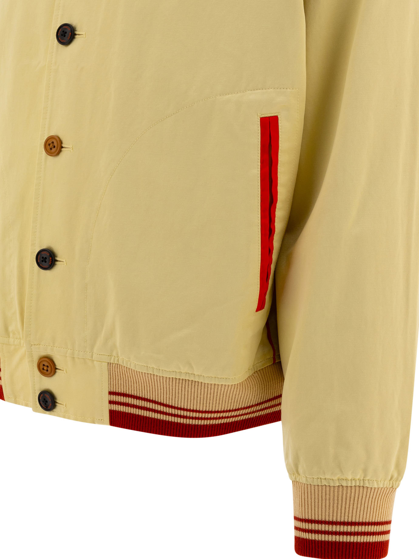 Human Made Printed Bomber Jacket In Gold