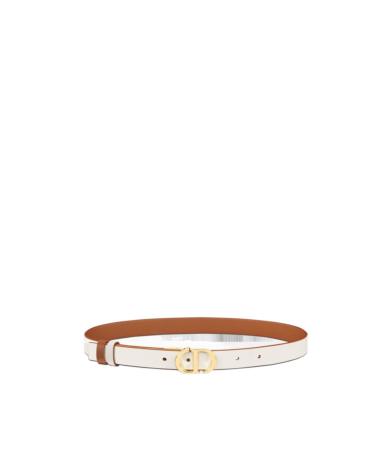 Dior 30 Montaigne Double-sided Belt In Brown